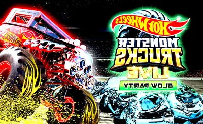 Hot Wheels Monster Trucks Live Glow-N-Fire